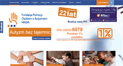Desktop Screenshot of mada.org.pl