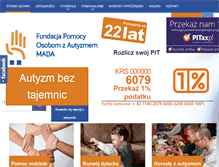 Tablet Screenshot of mada.org.pl