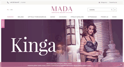 Desktop Screenshot of mada.pl